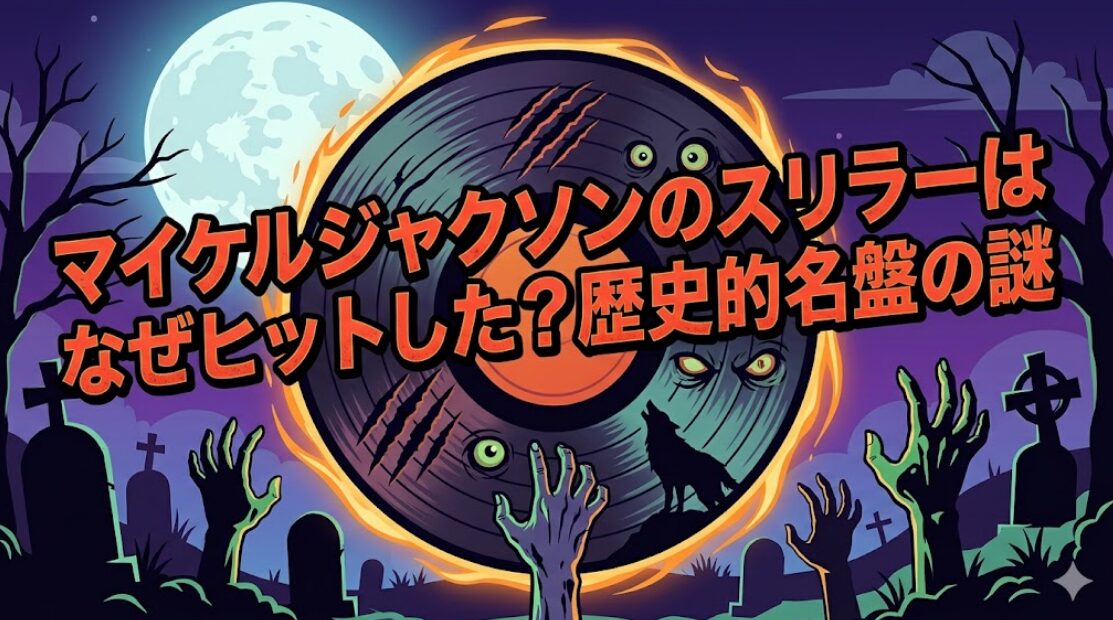 マイケルジャクソンのスリラーはなぜヒットした?歴史的名盤の謎