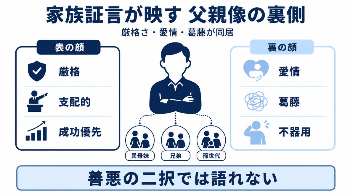 家族が語るジョセフジャクソンの性格の裏側