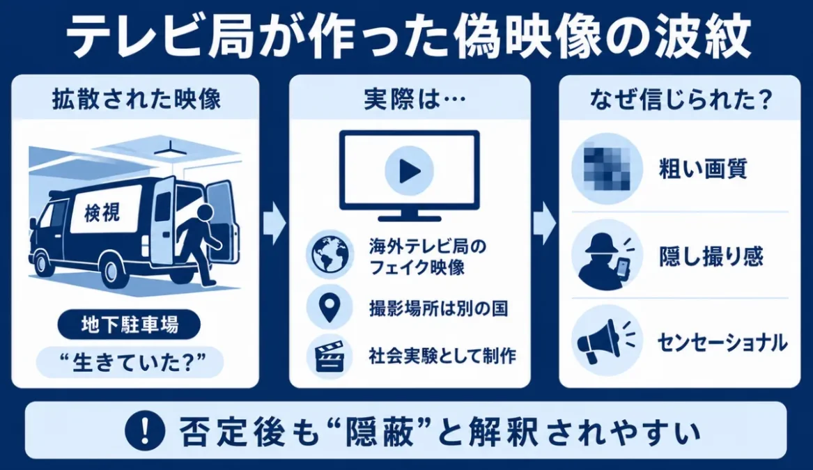 テマイケルジャクソンが生きてる　レビ局が作った偽映像の波紋