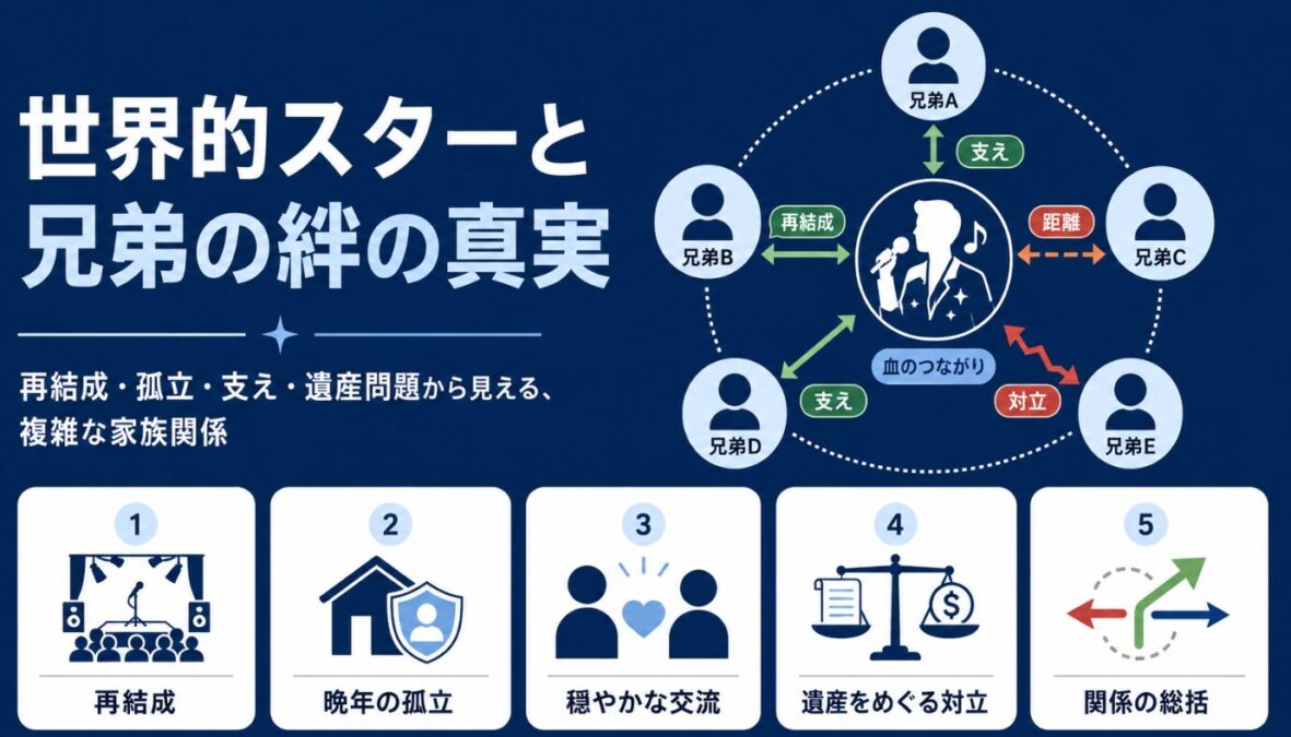 マイケルジャクソンの兄弟仲の真実