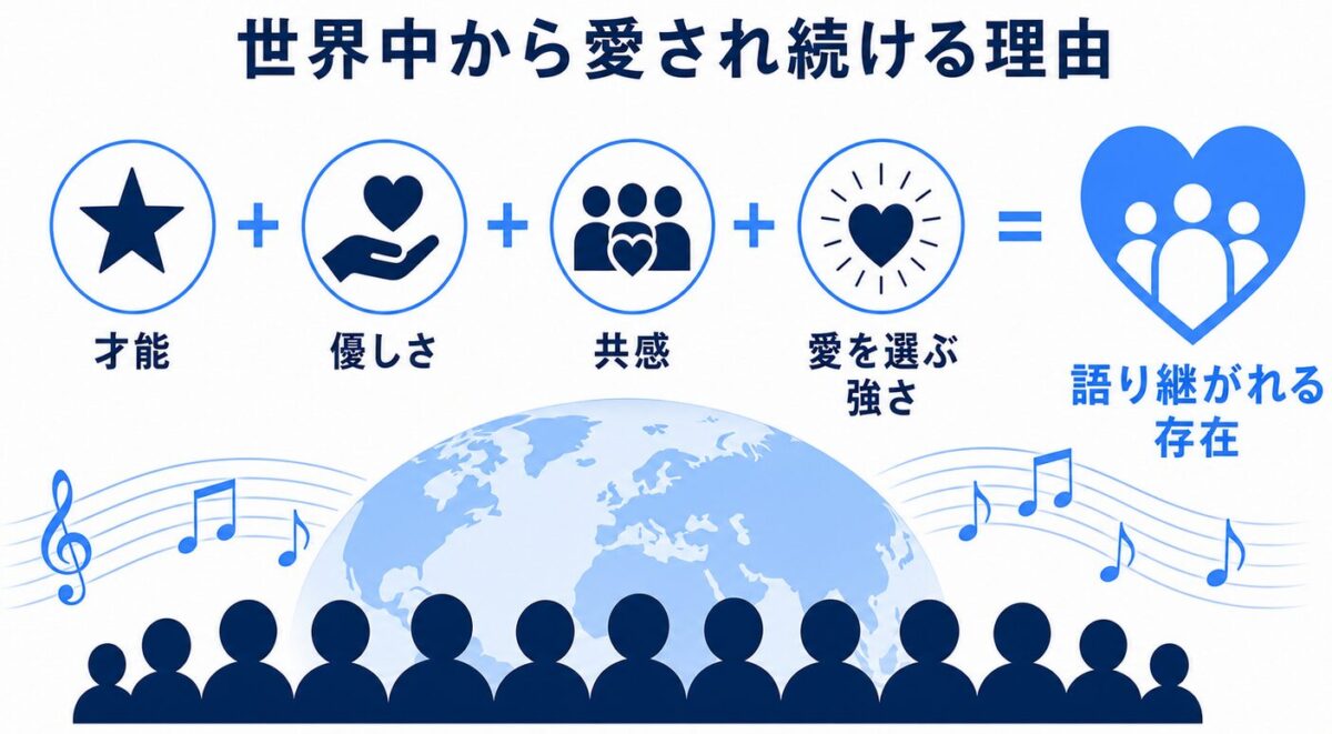 マイケルジャクソンの性格と人間性 世界中から愛され続ける本当の理由