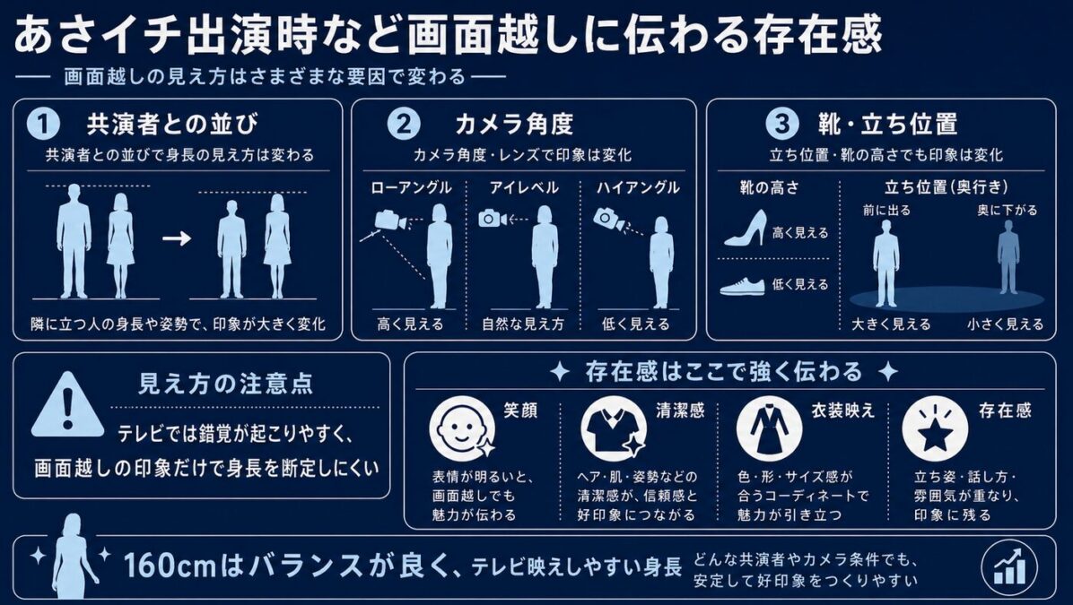 斎藤希実子の身長 あさイチ出演時など画面越しに伝わる存在感