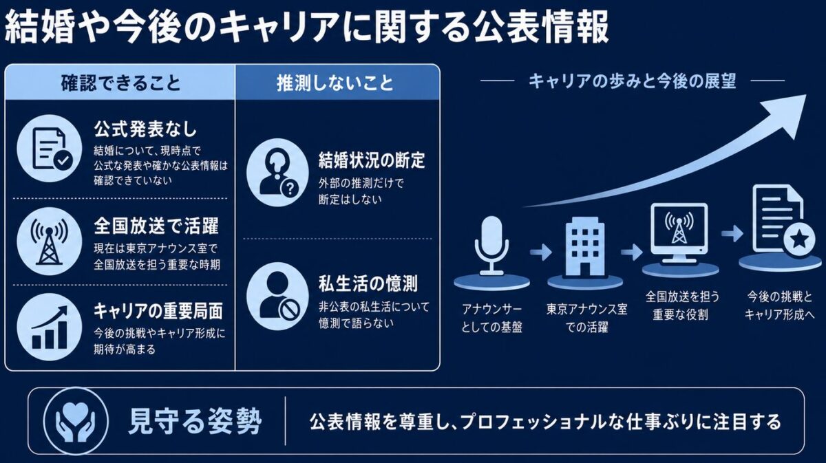 斎藤希実子 結婚や今後のキャリアに関する公表情報