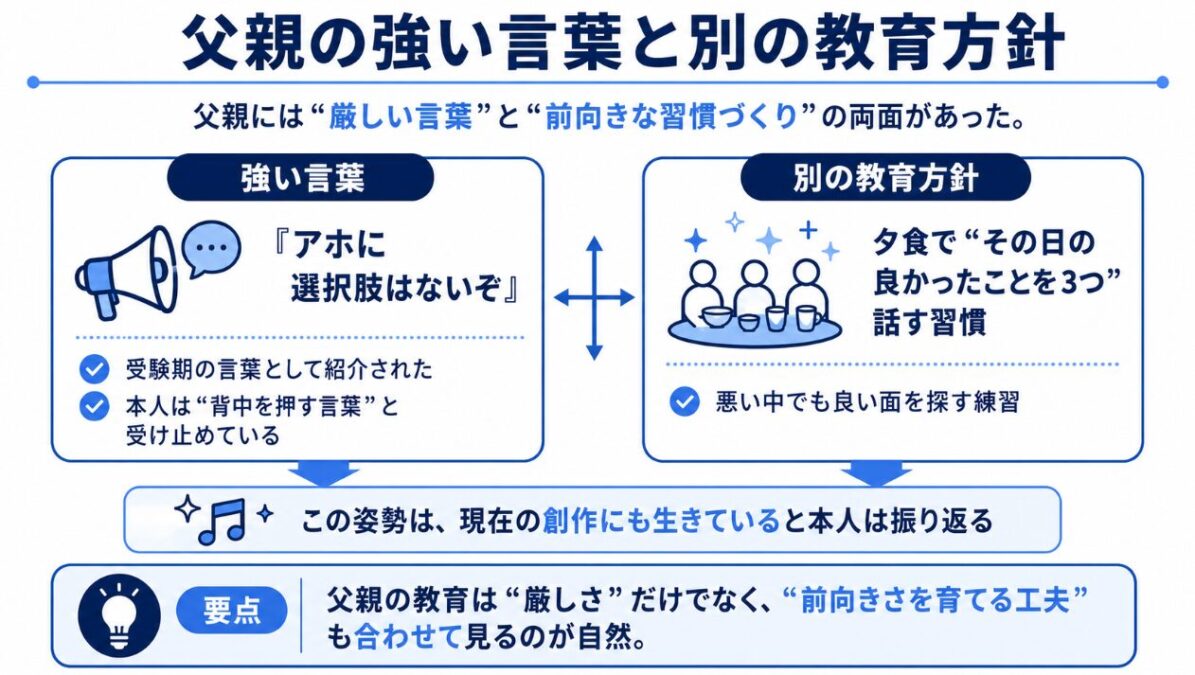 こっちのけんと 母親が兄弟と比べた幼少期の出来事