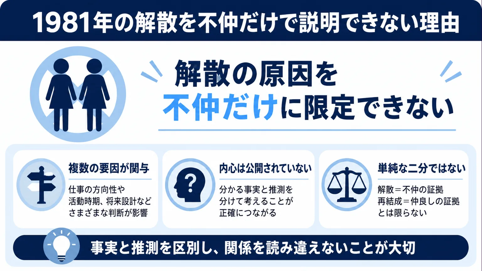 ピンクレディーは仲悪い 1981年の解散を不仲だけで説明できない理由